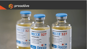 alt="Recce Pharmaceuticals R327 vial"